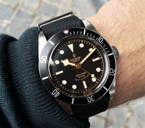 tudor black bay blue replica|tudor black bay 36 price.